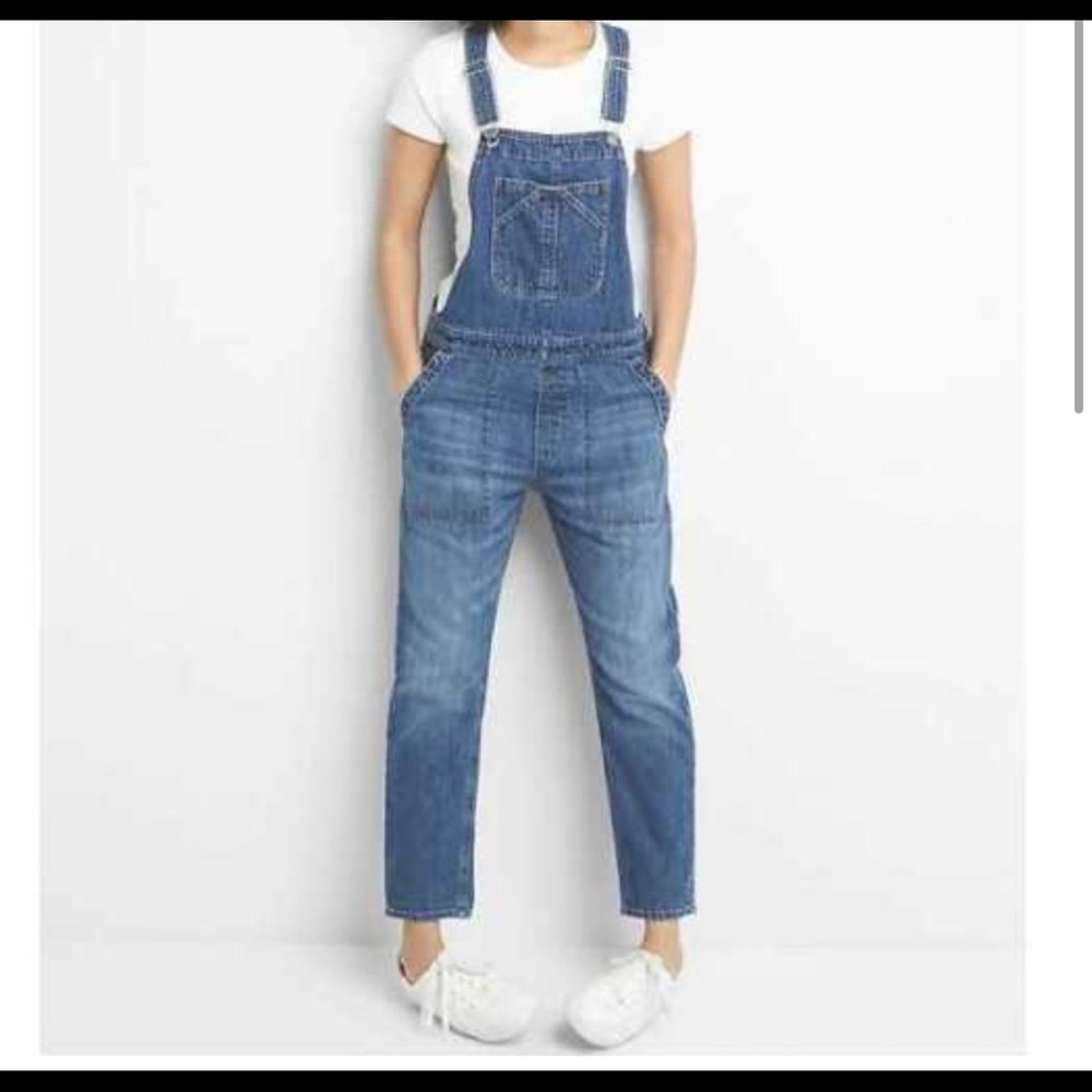 Womens Gap denim overalls